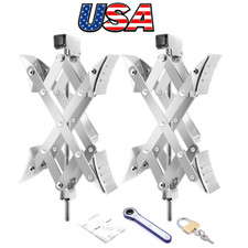 Camper Wheel Chock Stabilizer 2x Rv Wheel Chock X Locking For Travel Trailer picture