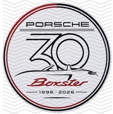Porsche Boxster 30th Anniversary Decal/Sticker 986 987 981 718 picture
