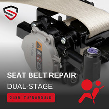 For DUAL STAGE SEAT BELT REPAIR - ALL MAKES & MODELS - Seat Belt Masters - ⭐⭐⭐⭐⭐ picture