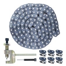 T8F Drive Chain 134 Links with Chain Breaker Kit for 2 Stroke 43cc 47c... picture