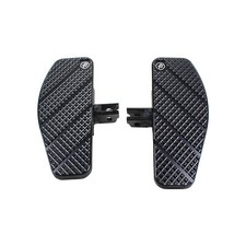 Black Front Rider Floorboard Footboard for Harley Softail Street Bob Low Rider/S picture