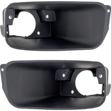 FOG LAMP BRACKET Left & Right Black For 2011-2014 CHEVROLET SILVERADO 2500,3500 picture