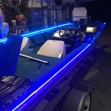 Wireless Blue LED Strip Kit For Boat Marine Deck Interior Lighting 5M 16.4 FT picture
