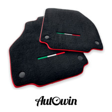 AutoWin Brand Black Floor Mats for Ferrari 458 GT2 (2012-2015) IT Edition picture