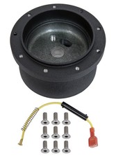 Lecarra Steering Wheels Hub Adapter Kit Billet Aluminum Black Chevy Each B-16400 picture