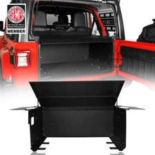 Security Deck Enclosure Metal Cargo Cover Fit Jeep Wrangler JL 2018-2023 4Door picture