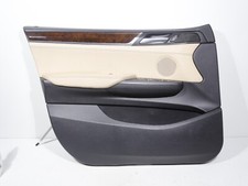 2011-2017 BMW X3 F25 FRONT LEFT INTERIOR DOOR PANEL TRIM COVER NEVADA BEIGE OEM picture