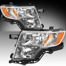For 2007-2010 Ford Edge SE SEL Headlight Headlamp Pair Left+Right picture