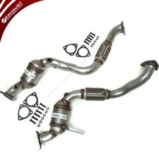 AUDI Q7 3.6L 2007-2009 Direct Fit Flex pipe Catalytic Converters 2 Pieces picture