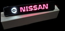 Nissan JDM LED Front Grille Emblem 12v picture