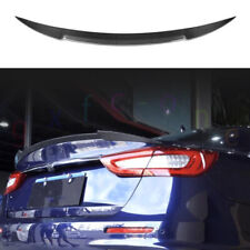 For Maserati Quattroporte 2013-2021 Carbon Fibre Rear Tail Trunk Spoiler Wing picture