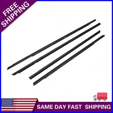 4pcs Door Outside Weatherstrip Belt RH&LH Fits For 2019-2023 Kia K3 Forte Cerato picture