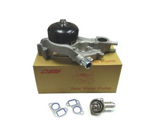 OAW Water Pump w/ Thermostat for 07-19 Chevrolet GMC Vortec 4.8L 5.3L 6.0L picture