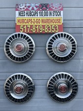 1967-72 Pontiac Firebird Catalina Bonniville Tempest Ventura Hubcaps 4 Nice Oem picture