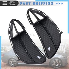 Front Bumper Grille Cover Set Pair Fit Mercedes-Benz E550 E250 E350 E400 E63 AMG picture
