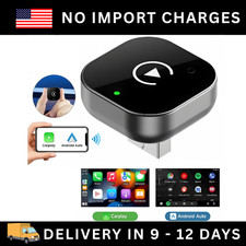 Wireless CarPlay Adapter for Apple iPhone & Android Auto USB Adapter Plug & Play picture