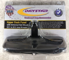NEW Daystar KJ71039BK Upper Dash Panel & Phone Cradle 2011-2013 Jeep Wrangler JK picture