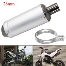 28mm Exhaust Pipe Muffler For CRF50 110cc 125cc SSR Apollo Pit Quad Bike ATV picture