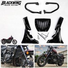 UNDER FAIRING BELLY PAN WITH CRASHBAR BLACK FOR HONDA REBEL CMX 1100 2021-24 picture