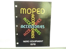 1978 Moped Accessories Nero Equipment Catalog Honda Garelli Puch Odyssey B2849 picture