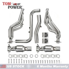 Stainless Long Tube Headers For 1999-2004 Ford Pickup Truck  F150 5.4L V8 8-2-1 picture