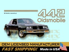 1985 1986 1987 Oldsmobile 442 Decals Graphics & Stripes Kit picture