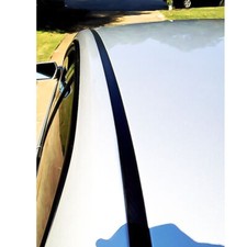 Universal 2pcs Flexible BLACK Car ROOF TRIM Molding Kit picture