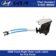81320M6000 OEM Front Right Door Lock Latch Actuator for Kia Forte 2019-2023 picture