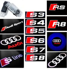 New AUDI Door Logo Lights LED Laser Ghost Shadow Projector Courtesy S3 6 R8 Q7 A picture