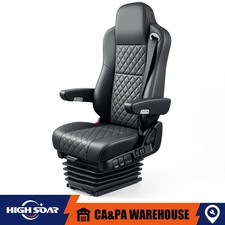 For Kenworth Freightliner Volvo Air Ride Seat – Heavy Duty Adjustable Truck Seat picture