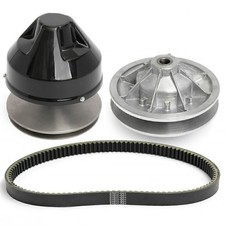 New Drive Clutch & Driven Clutch & Belt for EZGO Golf Cart 2 Cycle & 4 Cycle Gas picture