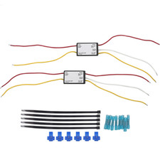 NEW Universal 2 Wire to 3 Wire Tail Light Converter LED Compatible 2-Module Kit picture