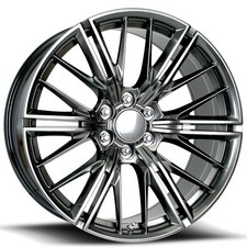 FR 28F - ZL1 GM Truck OEM Replica Wheels 22x9.5 Hyper Black Rims (4pcs) C3 picture