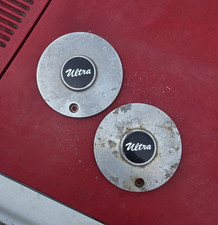 ULTRA Aluminum Bolt-On Center Wheel Caps Machined 6 3/8