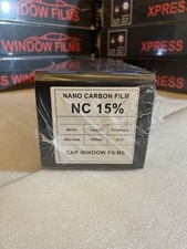 XPRESS WINDOW FILMS - 24” x 100 Ft Roll -  15% 2 Ply Window Tint NANO CARBON  picture