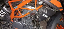 KTM Duke 125 200 250 390 Frame Sliders Crash Protectors Pair Universal Fit Guard picture