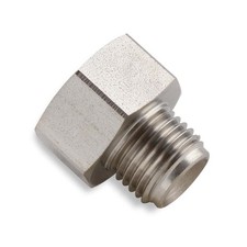 Earls 00111ERL Hardline Adapter, 9/16-18 IFM to 3/8-24 IFF picture