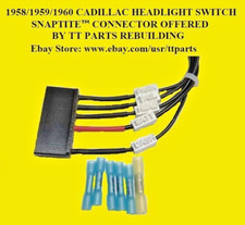 1958/1959/1960 CADILLAC HEADLIGHT SWITCH WIRE CONNECTOR  picture