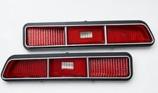 1969 Chevrolet Camaro Tail Lamp Lens Set Standard Models picture