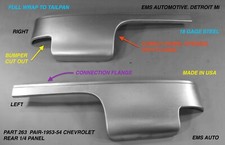 1953, 1954 CHEVROLET LOWER REAR 1/4 PANEL,#263 PAIR, EMS AUTO, MADE IN USA picture