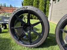 2020-2022 Shelby GT500 Signiture Edition Black Wheel Set + Michelin Tires picture