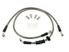 Speedline'z Braided Stainless Steel Brake Lines For Honda Grom 125 2014 to 2026* picture