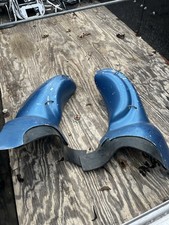 Harley Davidson Vintage Fiberglass Lower Fairings Knuckhead Panhead Shovelhead picture