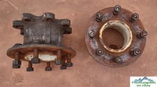 1990-98 GMC CHEVY 3500 Dually Front Wheel Hub Spacers Extensions 8 Lug 8x6.5 DRW picture
