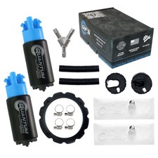 QFS Dual 340LPH Fuel Pumps +Y-Fitting Kit for Ford Lightning F150 1999-2004 5.4L picture