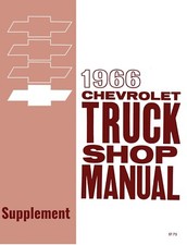 1966 Chevrolet Truck Shop Manual Supplement picture