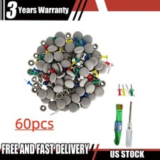 60Pcs Repair Buckle Sagging Headliner Pins Rivet Snap Car Roof Liner Ceiling Kit picture