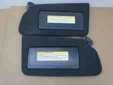1996-1998 Pontiac Grand Am Sun Visor Set Left Right Driver Passenger OEM Black picture