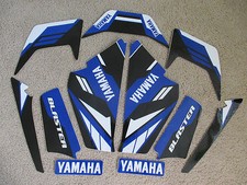  YAMAHA BLASTER BLUE/BLACK GRAPHICS  1987 1988 1989 2000 2001 2002  picture