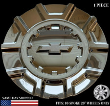 1PC Wheel Center Hub Cap 2014-2018 Chevrolet Silverado High Country  20'' Chrome picture